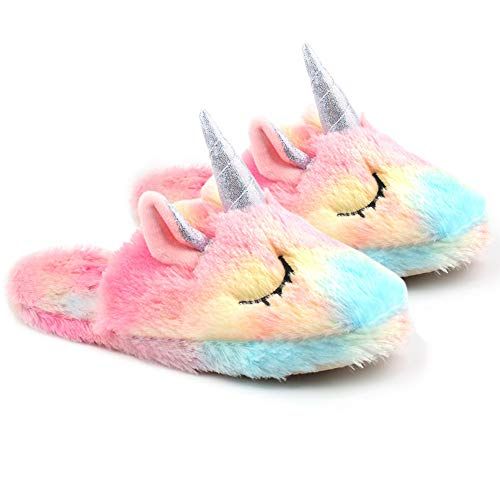 Chaussons licorne confortables et originaux pour adolescente