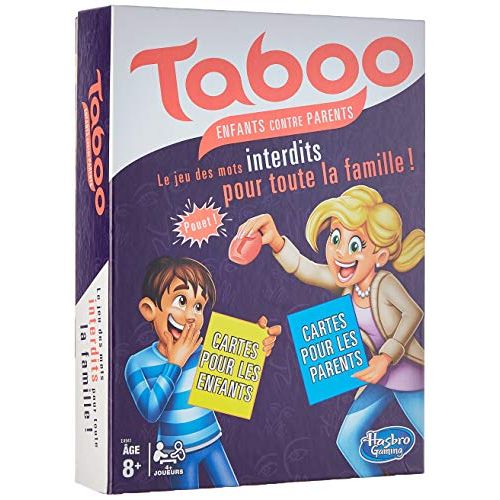 Taboo jeu de société famille cartes enfants adultes devinettes