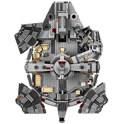 Idée cadeau : Lego Star Wars Faucon Millenium. Design profilé, cockpit détachable, 7 personnages inclus. Offrez des heures de jeu et de construction à un fan de Star Wars.