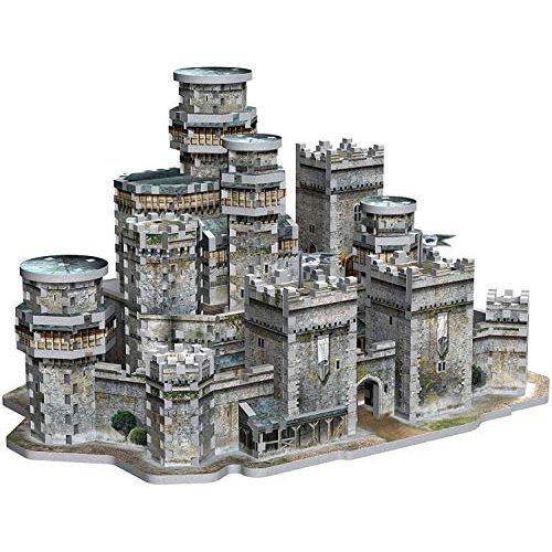 Puzzle 3D Winterfell Game of Thrones pour fans, construction détaillée, idée cadeau déco.