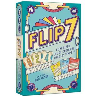 Jeu de cartes Flip 7 par Catch Up Games, idéal pour animer soirées familiales, règles simples, amusant et convivial. Un cadeau parfait !