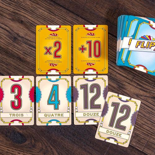 Jeu de cartes Flip 7 par Catch Up Games, idéal pour animer soirées familiales, règles simples, amusant et convivial. Un cadeau parfait !