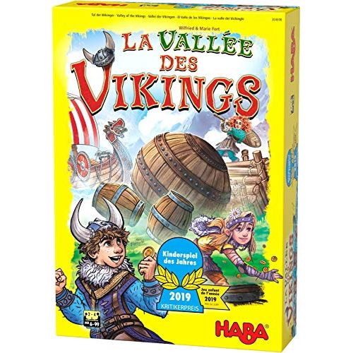 Jeu de société La Vallée des Vikings : stratégie, adresse et amusement en famille ou entre amis