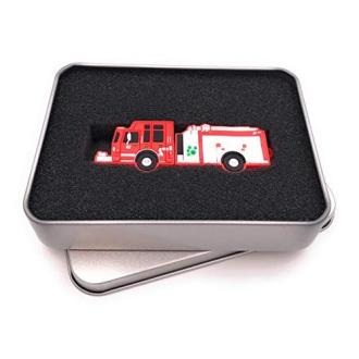 Clé USB en forme de camion de pompier, robuste et avec différentes capacités de stockage