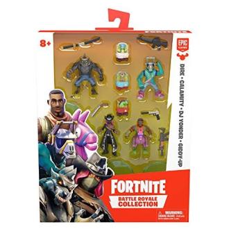 Coffret de figurines Fortnite Deluxe avec accessoires modulables pour enfants.