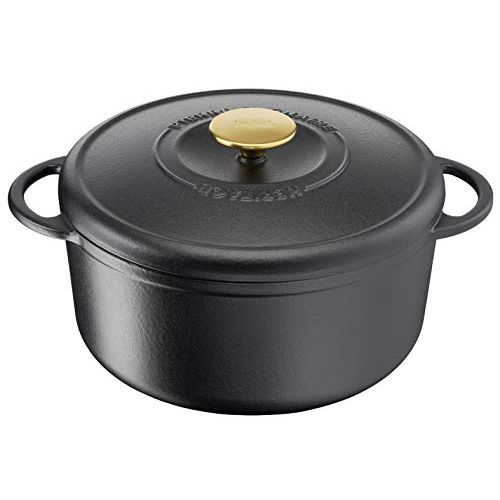 Cocotte Tefal en fonte cadeau chef étoilé pour cuisine maman gastronomique.