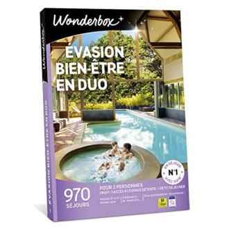 Box week-end évasion en amoureux avec plus de 900 séjours romantiques et flexibilité maximale, valables 3 ans. Petit-déjeuner inclus pour deux.