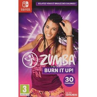 Jeu Zumba: Burn it Up! sur Nintendo Switch, cours de danse et fitness à domicile, cadeau idéal pour amateurs de Zumba et sport.