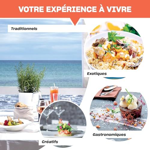 Coffret cadeau Smartbox Dîner romantique, 675 restaurants de charme pour un repas inoubliable en couple, idéal pour la Saint-Valentin.