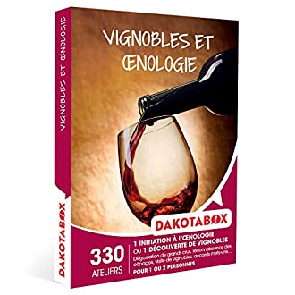 Coffret cadeau initiation et perfectionnement à l'oenologie