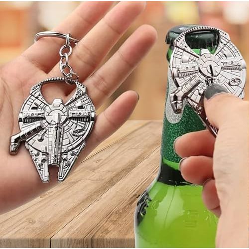 Décapsuleur Faucon Millenium en acier, gadget Star Wars pour fans