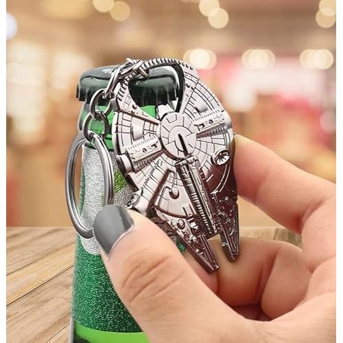 Décapsuleur Faucon Millenium en acier, gadget Star Wars pour fans