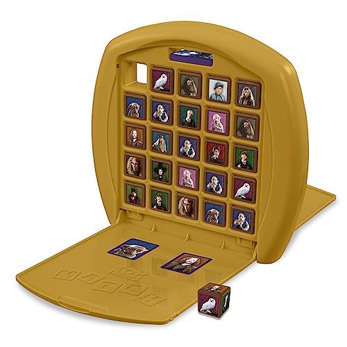 Jeu de société réflexion Match Harry Potter, aligner cinq cubes, cadeau original pour fans, enfants dès 4 ans, transportable, moments conviviaux, personnages Poudlard.