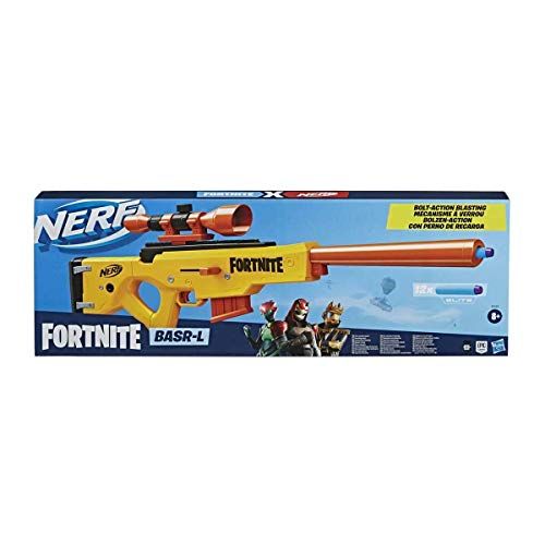 Fusil Nerf Fortnite, blaster réaliste, cadeau idéal pour fans de Fortnite, jeu en plein air, divertissement, aventure, fun, design captivant, couleurs vives.
