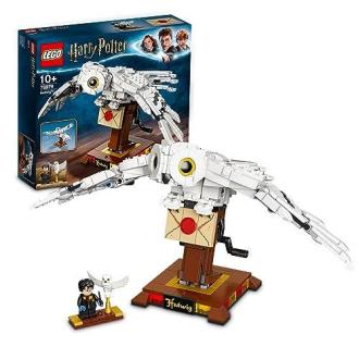 Lego Harry Potter Hedwige modèle mécanique avec manivelle pour mouvement d'ailes réaliste, collector rare et détaillé.