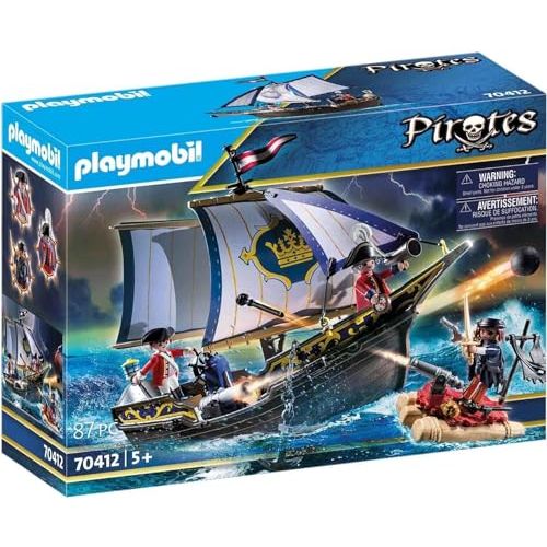 Playmobil Chaloupe des Pirates - Cadeau pour éveiller l'imaginaire des enfants.