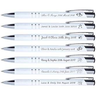 Stylos personnalisés cadeau invité mariage