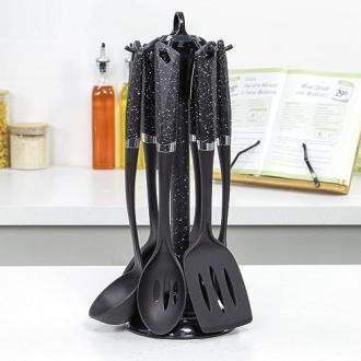 Carrousel rotatif d'ustensiles de cuisine élégant et pratique