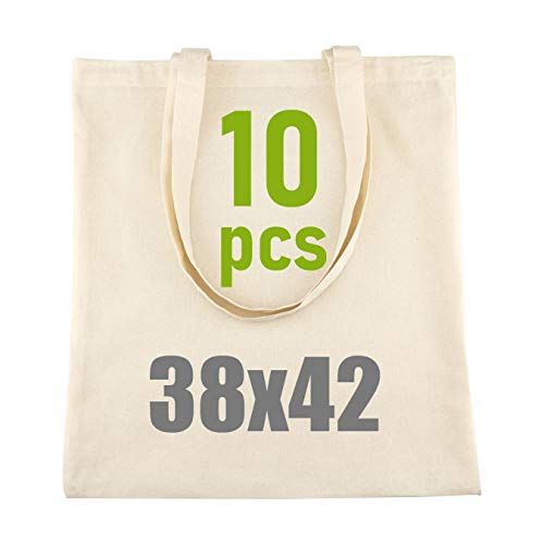 Tote bag blanc personnalisable, pratique pour emballer des cadeaux facilement et réutilisable comme sac en tissu.