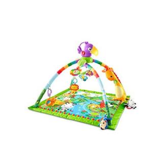 Tapis d'éveil bébé Fisher-Price Jungle avec jouets