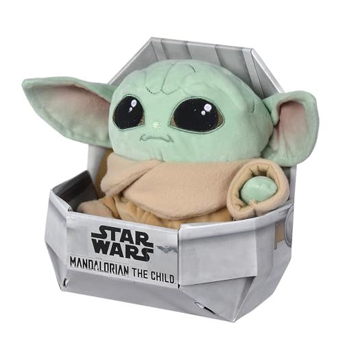 Peluche Baby Yoda Disney - Idée cadeau Star Wars - Douceur, authenticité et design adorable.