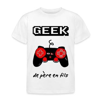 Un t-shirt pour un mini geek 