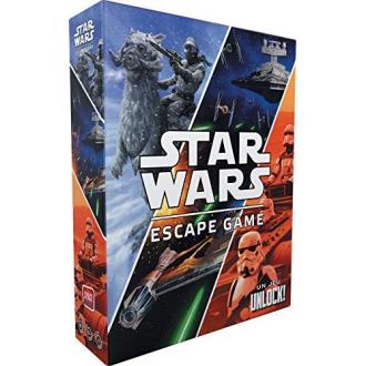 Jeu Unlock Escape Game Star Wars coopératif pour fans, aventure Asmodee avec application immersive.