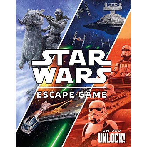 Jeu Unlock Escape Game Star Wars coopératif pour fans, aventure Asmodee avec application immersive.
