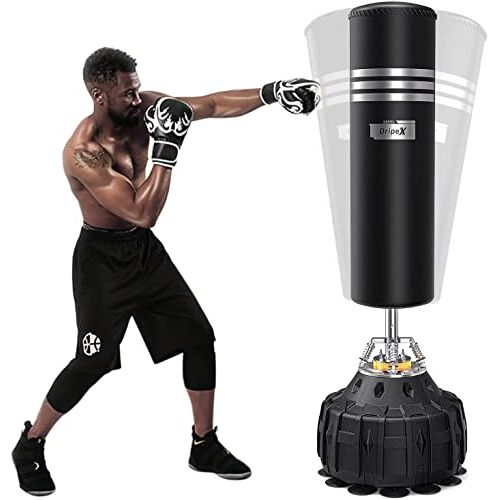 Sac de frappe ajustable et stable pour jeunes sportifs, cadeau parfait pour entraînement amusant et sécurisé.