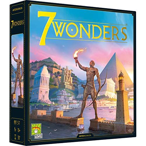 Jeu de société 7 Wonders Asmodee pour stratèges et fans d'histoire