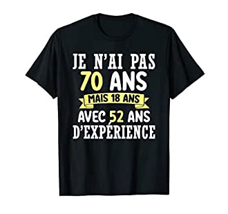 Tee Shirt 70 Ans