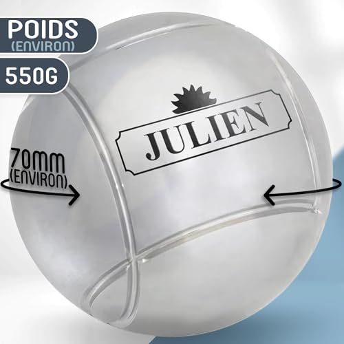 Un coffret personnalisé pour la pétanque !
