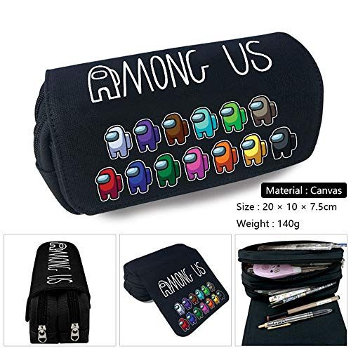Trousse deux compartiments Among Us