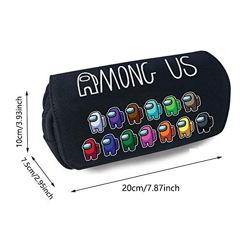 Trousse deux compartiments Among Us