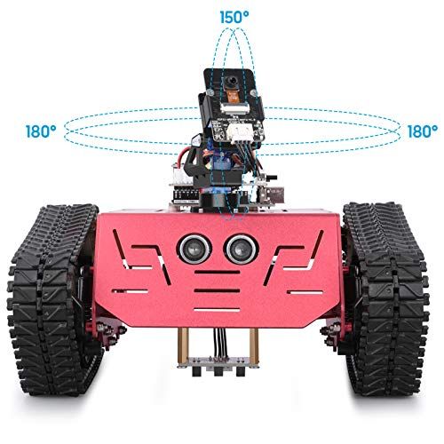 Kit Robot Arduino Conqueror éducatif pour enfant, programmation graphique intuitive et construction DIY.