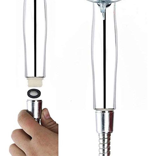 Pommeau de douche à LED SENQIU, couleurs changeantes, expérience sensorielle unique, écologique, économise l'eau, parfait cadeau original, facile à installer.