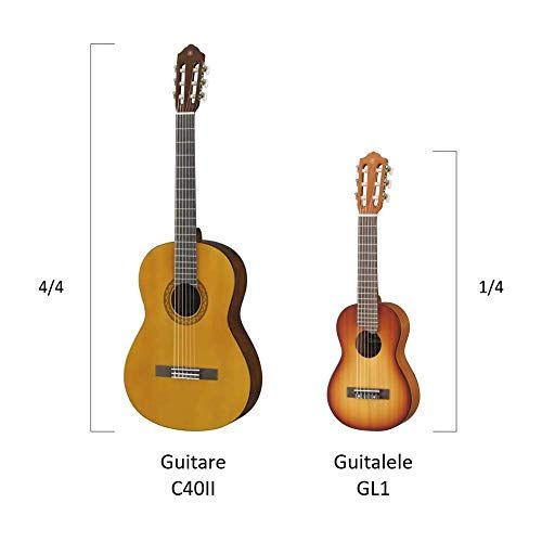 Ukulélé Yamaha Guitalele - Idée cadeau musicale compacte, claire et unique, idéale pour les voyages.