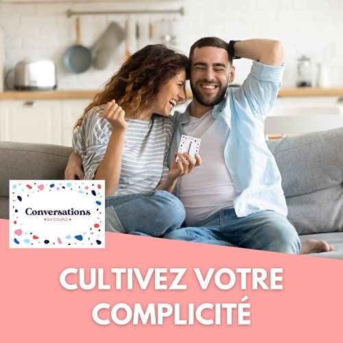 Jeu conversationnel Conversations En Couple pour renforcer la communication et la complicité.