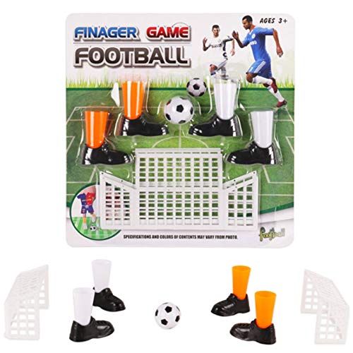 Mini jeu de football de table pour amateurs avec ballon et buts portables