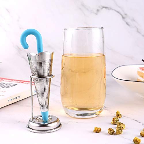 Infuseurs à thé originaux en silicone, trio bonhomme, parapluie, feuille sans BPA pour cadeau