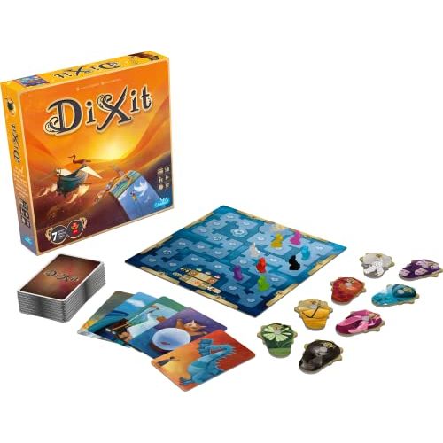 Jeu Dixit pour adultes et enfants, stimulant imagination et analyse, idéal pour soirées conviviales et créatives.