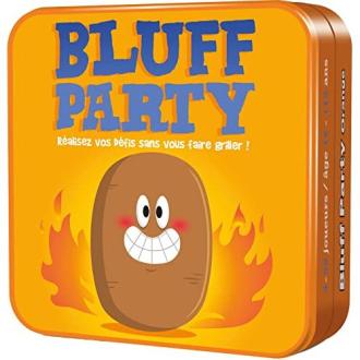Jeu de société Bluff Party Orange pour soirées amusantes et interactives