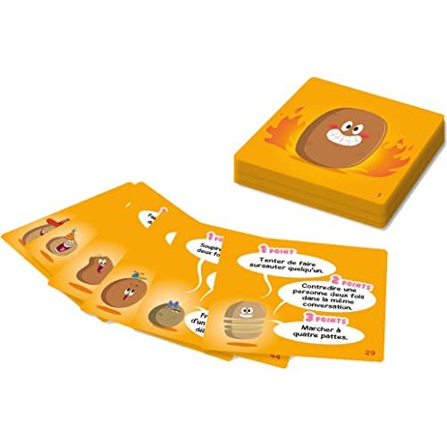 Jeu de société Bluff Party Orange pour soirées amusantes et interactives