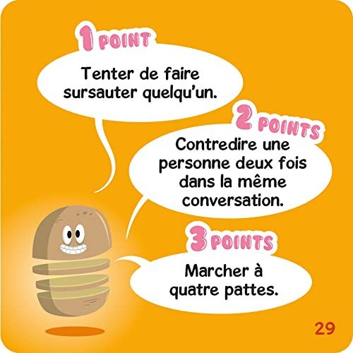 Jeu de société Bluff Party Orange pour soirées amusantes et interactives