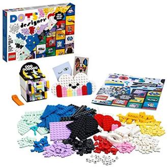 Kit créatif Lego Dots Designer pour enfants avec tuiles colorées et accessoires pour personnaliser objets et bijoux