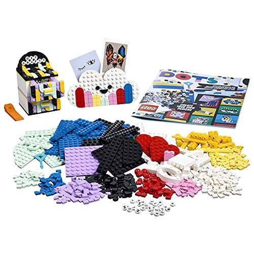 Kit créatif Lego Dots Designer pour enfants avec tuiles colorées et accessoires pour personnaliser objets et bijoux