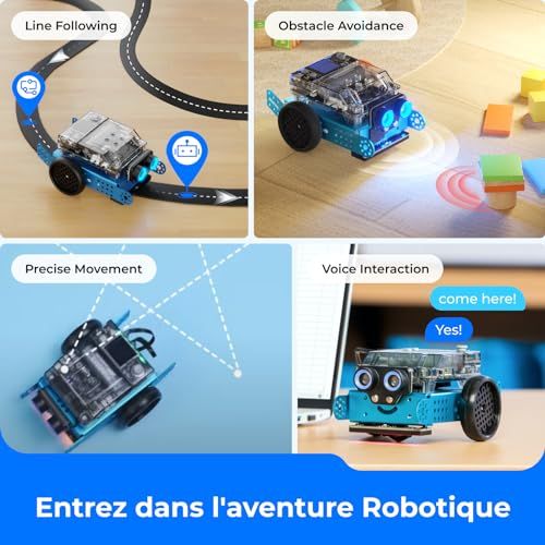 Robot mbot de Makeblock : kit de construction et de programmation pour les passionnés de robotique.