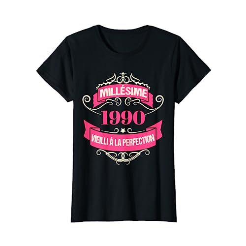 Tee-shirt femme vintage 1990, cadeau parfait élégant et confortable