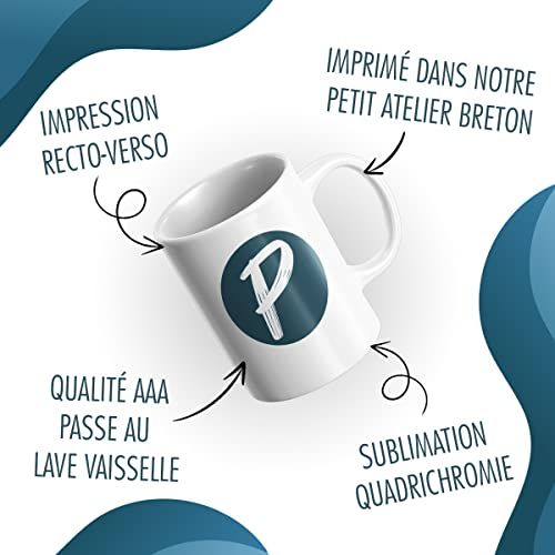 Mug en céramique 'Je peux pas, j'ai Rugby' pour fans