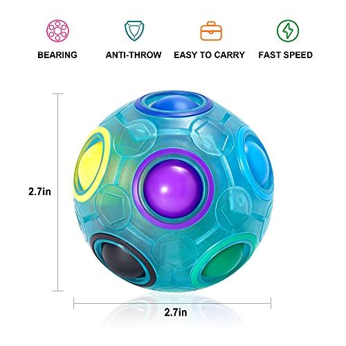 casse-tête Boule Magique éducatif coloré pour enfant 6-8 ans